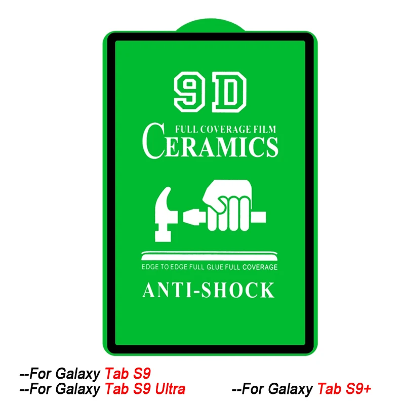 Per Samsung Galaxy Tab S9 Pellicola Protettiva Per Schermo Intero Full Glue In Ceramica Per Galaxy Tab S9 Ultra S9 + S9 Plus