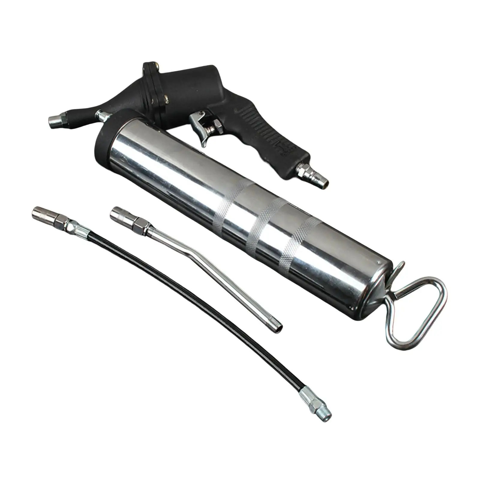 

Industrial Grade Pneumatic Grease Dispenser with Extended Hose