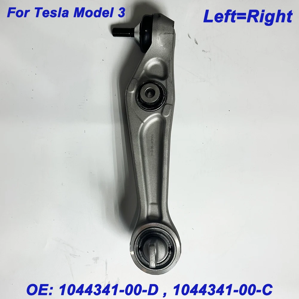 

New For Model 3 2017-2021 1044341-00-D 1044341-00-C 104434100C 104434100D Front LH & RH Lower Rearward Control Arm (L=R)