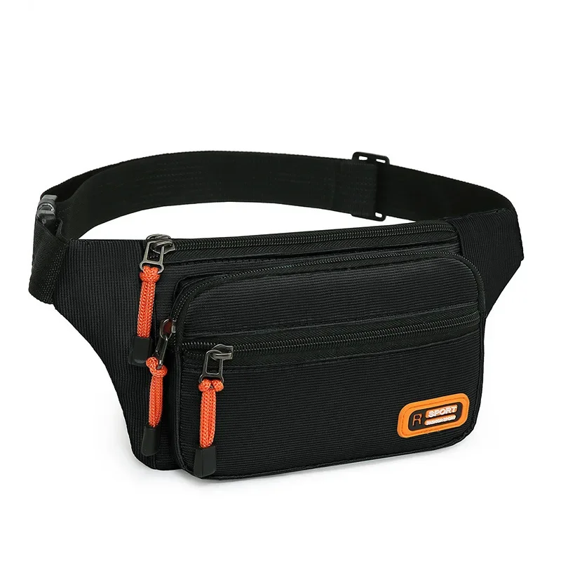 Waterproof Men Waist Bag Fanny Pack Fashion Running Chest Bag Unisex Sling Crossbody Bag Casual Hip Belt Bags Men Waist Packs - Image 5