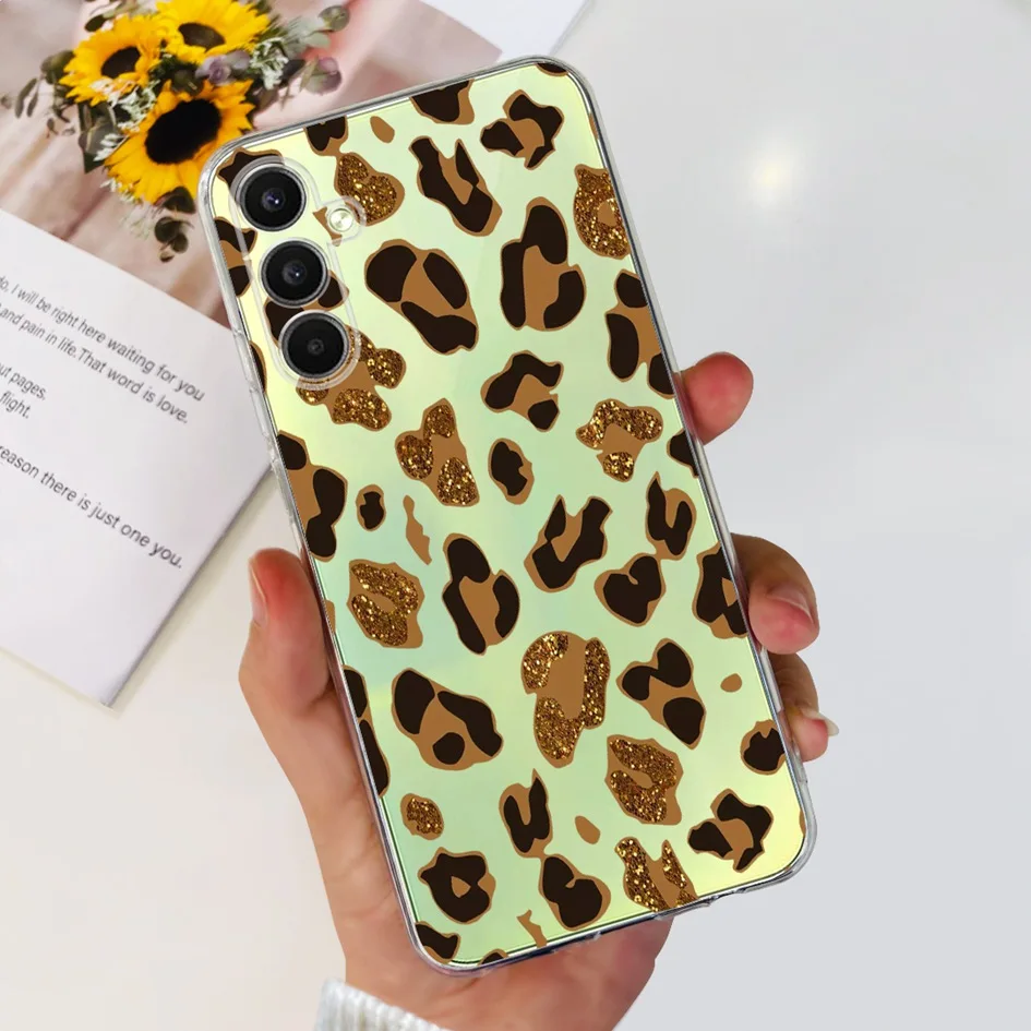 Marble Butterfly Soft Silicon Phone Case for Samsung Galaxy A24 4G