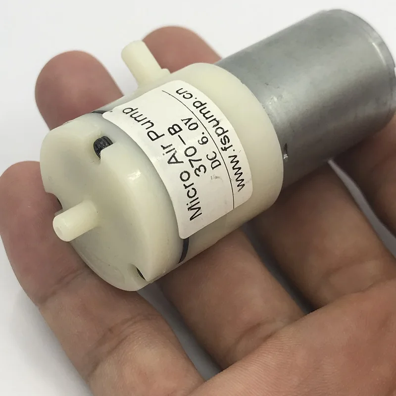 Mini Bomba de ar Vácuo Bomba de Sucção de Pressão Negativa de Baixo Nível de Ruído Grande Bomba de Pressão Micro dc 4.5v 6v 12v 24v 370
