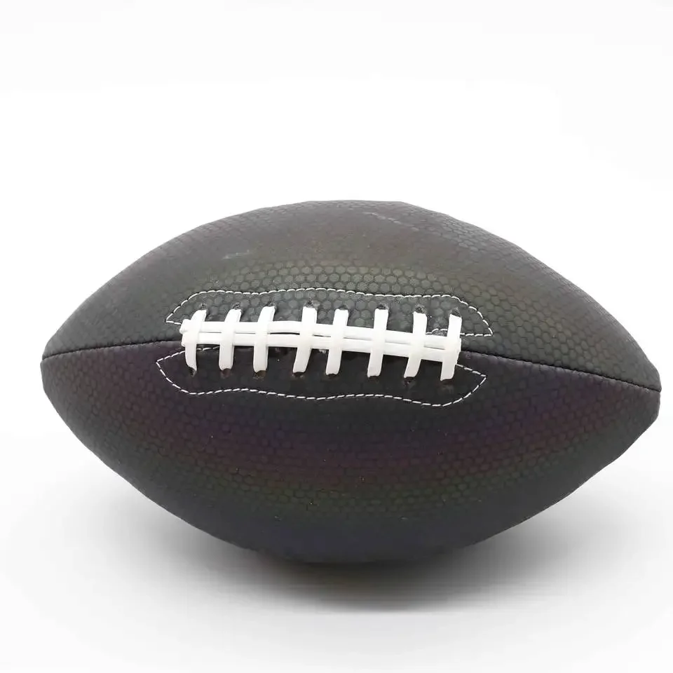 Customize Logo Composite Leather Rugby Official Size F9 Gift Game ball American Football view 6
