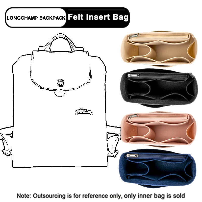 longchamp backpack used