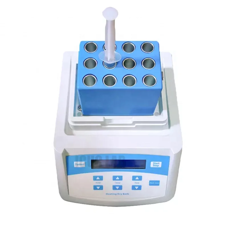 Lab Mini Dry Bath Incubator Plasma Bio-filler Gel Make for Centrifuge Preservation PCR Test With Heating Block DH300