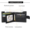 Rfid Blocking Genuine Leather Wallet Men with Coin Pocket Dollar Wallet Real Leather Purse for Men 3