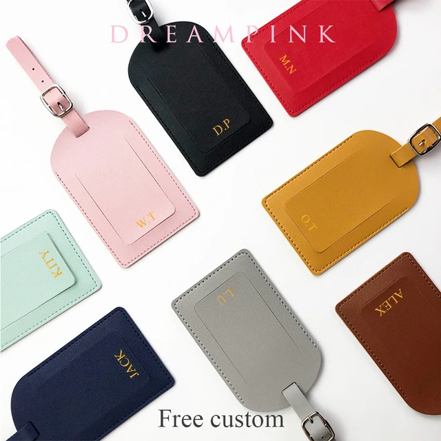 Marble Pattern Leather Luggage Tag Suitcase Tag Name ID Address Holder  Travel Bag Label Baggage Marker Pendant Boarding Tag - AliExpress