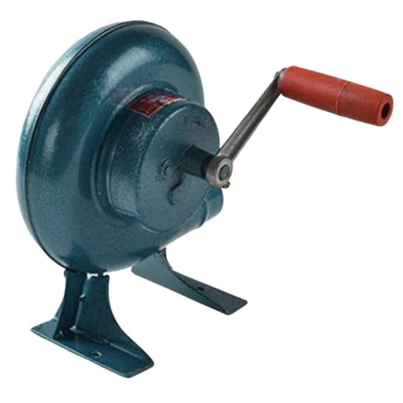 

Hand Crank Blower Tool Outdoor Cooking BBQ Fan Air Blower Barbecue Bellows
