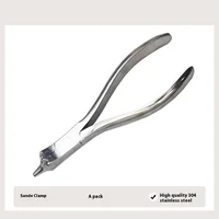 Orthodontic tools, filament bending, cutting flapper, Sande bone-biting pliers, residual root pliers 2