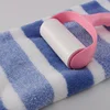 Soft Striped Bath Towel Set - Quick-Drying Absorbent Microfiber Face & Hand Towels for Bathroom, Home Spa - 70x140cm & 35x75cm 4