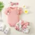 0-24M Newborn Infant Baby Girls Ruffle T-Shirt Romper Tops Leggings Pant Outfits Clothes Set Long Sleeve Fall Winter Clothing 7