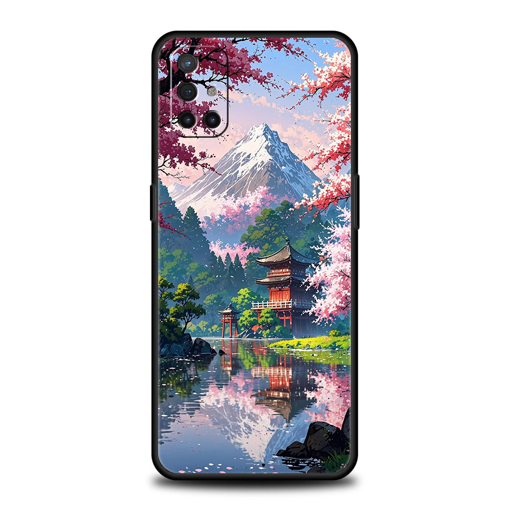 Cherry Blossom Mount Fuji Phone Case Cover