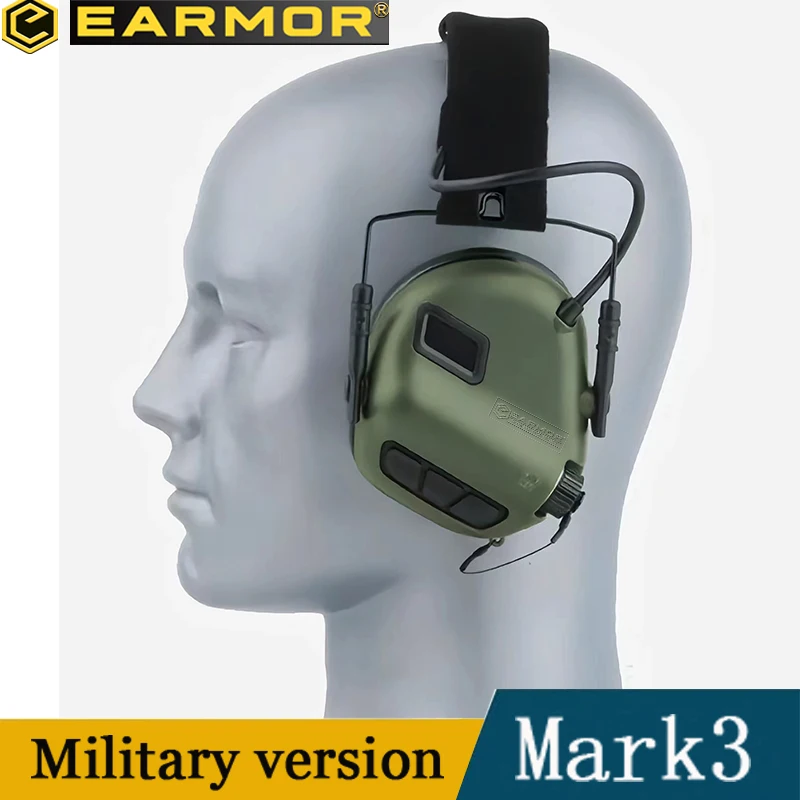 

EARMOR military shooting earmuffs M31-Mark3 tactical shooting headphones electronic hearing protection earmuffs anti-noise