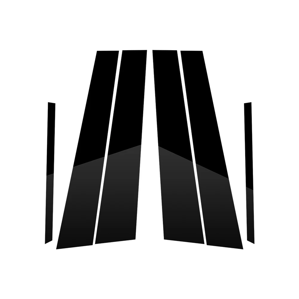 6 Pz Auto Finestra Porta Colonna B C Pilastro Post Copertura Trim Sticker Per 300 2011-2021 Accessori