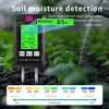 6 in 1 Soil Tester PH Temperature Humidity Meter Nutrient Moisture Fertility Meter Sunlight Air Moisture Detector for Gardening 5