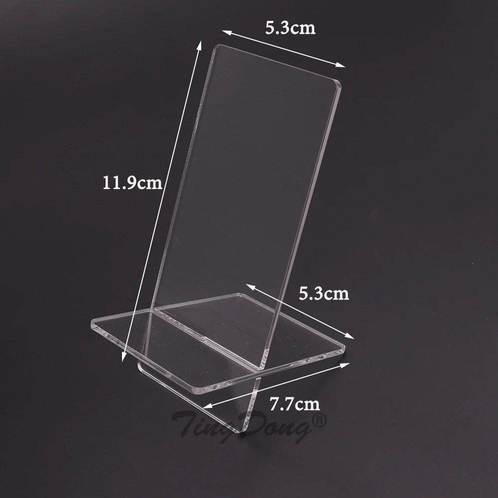 Clear Plastic Transparante Stand Plank Venster Teller Display Showcase Voor Gb Gbc Gba Gbp Psp 3DS 2DS Psv Nds game Console