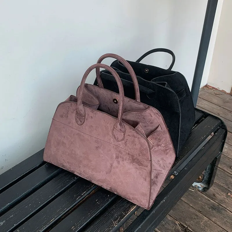 Retro Matte Tote Bag Women 2025 New Autumn Winter Durable Large Capacity Shoulder Bag Ladies Daily Commute Versatile Handbag New