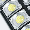 New Solar Double Row Street Light Integrated Induction Garden Light Street Stall Night Market New Rural Outdoor LED Lighting Hot 4
