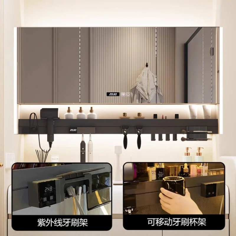 Modern Wall‑Mounted Bathroom Cabinet Set with Narrow Storage 5