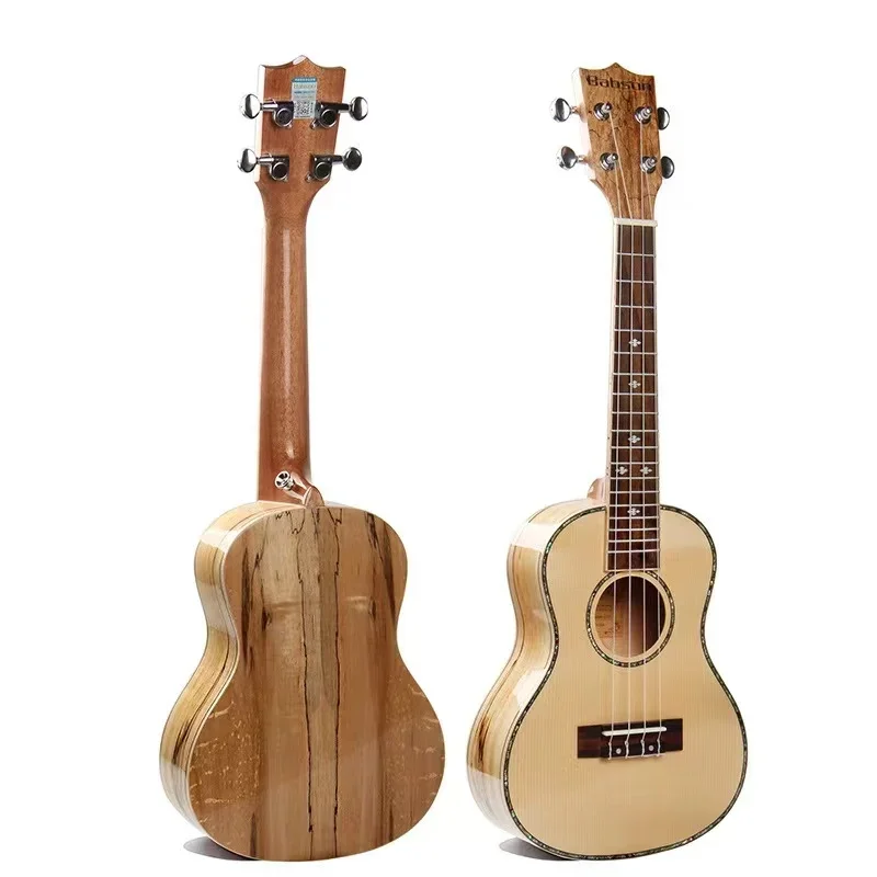 

Bright Light Veneer Spruce Deadwood Hawaiian little ukulele