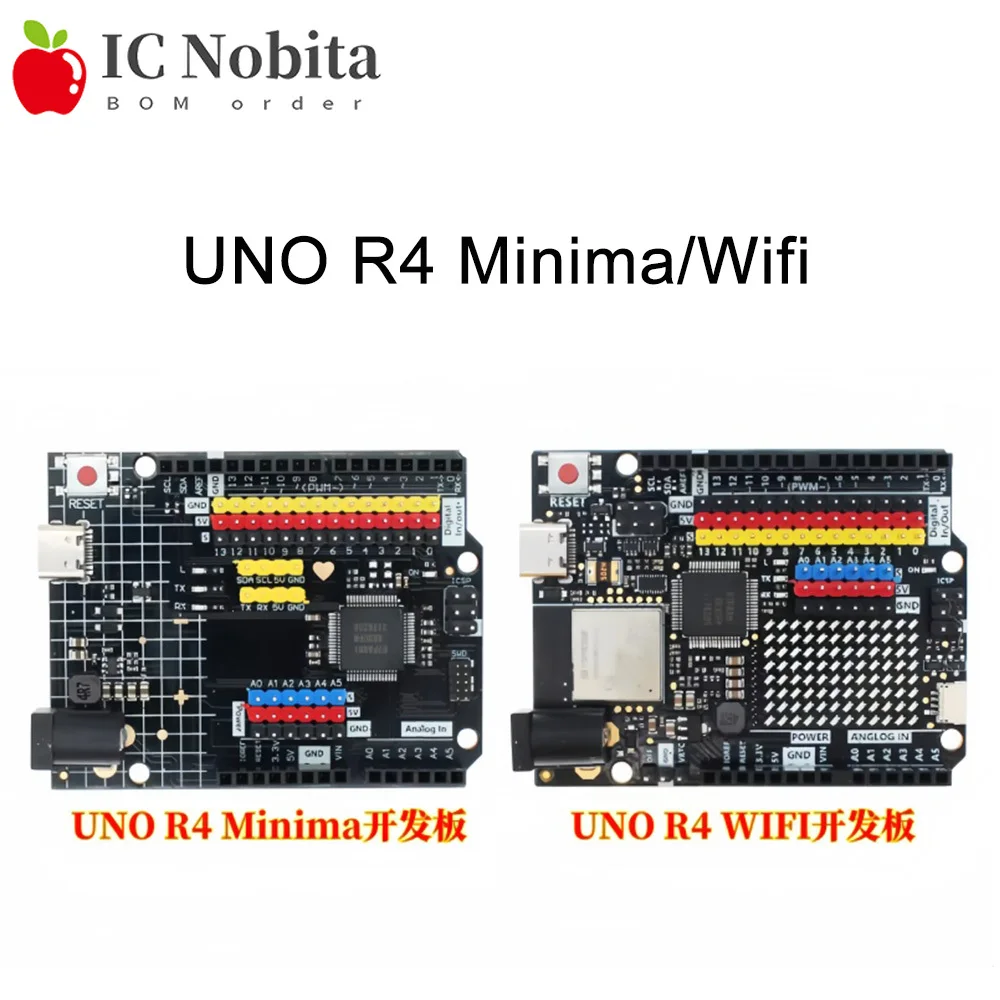 UNO R4 Minima WiFi Development Board, Microcontroller Board Compatible ...