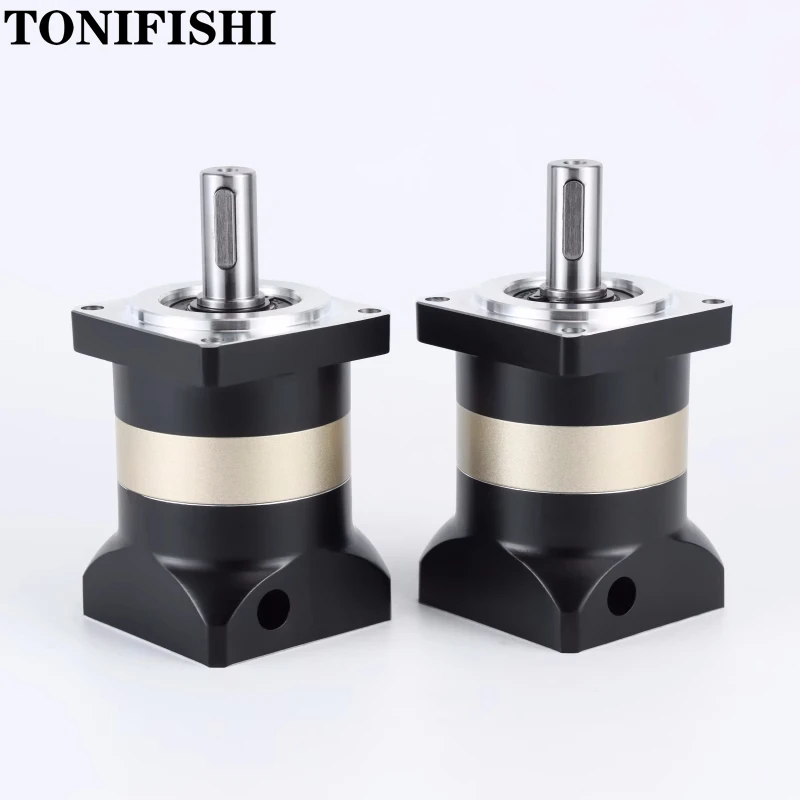 1PCS 헬리컬 정밀 유성 감속기 PFX60-L1 400W 750W 서보 스테퍼 모터 기어 드라이브 수직 감속기 PFX120-L2