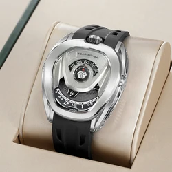 TSAR BOMBA brand automatic mechanical watch men's trend fashion watch with 100M waterproof