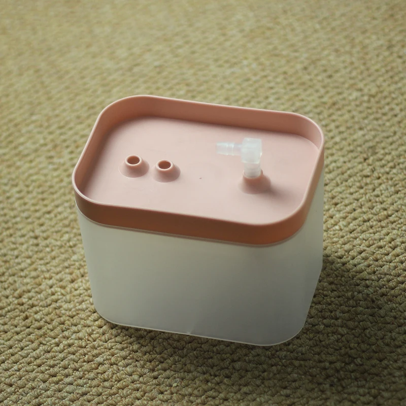 Pink and white