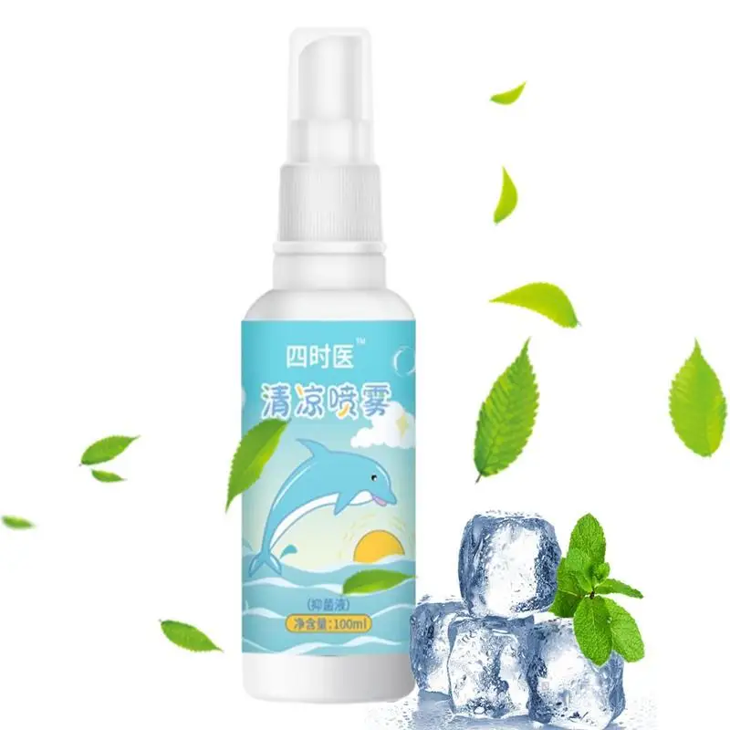 

Summer Car Seats Quickly Cooling Spray Refreshing Instant Release Heat Clothes Auto Air Cooling Agent For Hiking Outdoor
