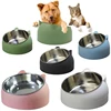 Pet Bowls Dog Food Water Feeder Stainless Steel Pet Drinking Dish Feeder Cat Puppy Feeding Supplies Small Dog Accessories 5
