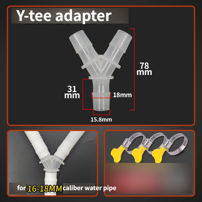 Senrise, Lot De 2 Connecteurs Droits En PVC Pour Tuyau De Bain De 40 Mm[r1734] - Jardin