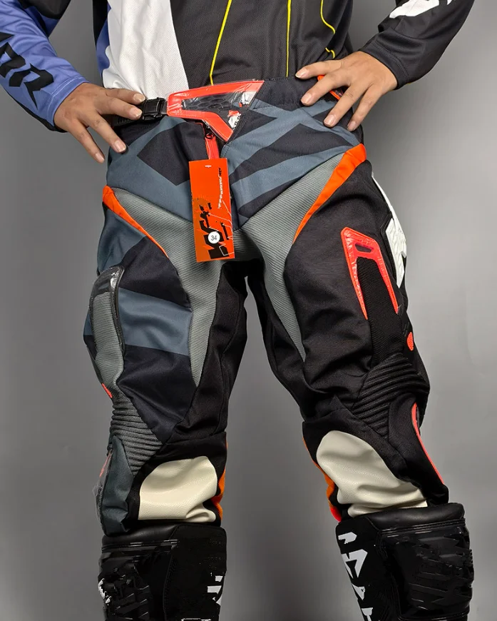 남성용 MX 레이싱 팬츠 600D 옥스포드 내마모성 모토 모토크로스 팬츠 BMX ATV 더트 바이크 오프로드 모터사이클 랠리 팬츠 gv