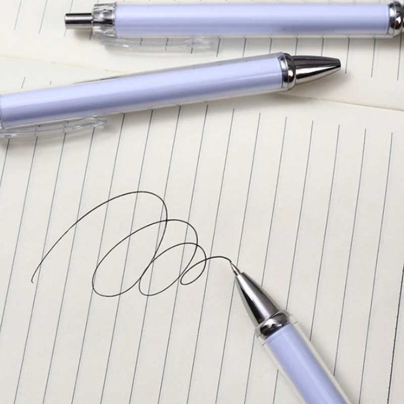 Sleek Quick-Dry Black Pen with Precision 0.38 Tip