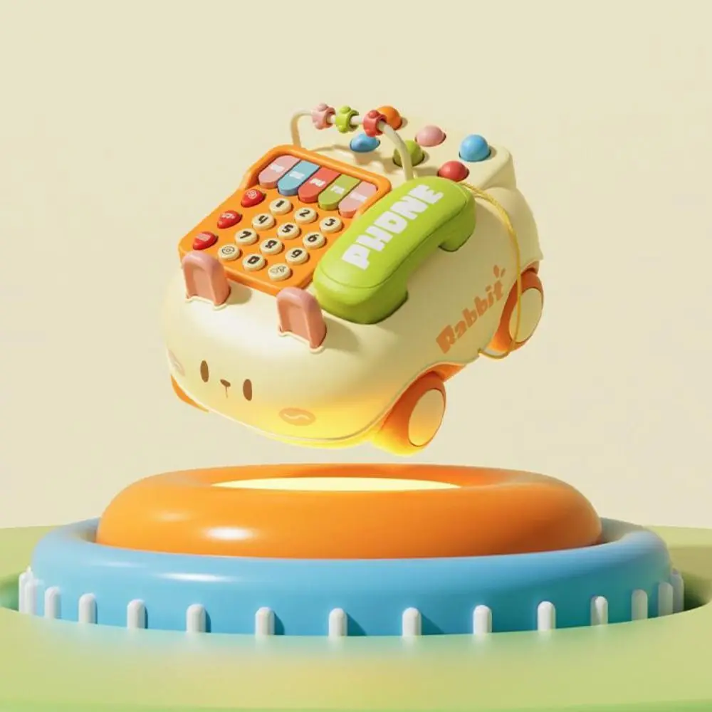 ABS Baby Phone Music Voice Puzzle Baby Piano Music Light Interactive Funny Electronic Learning Machine Funny Gifts