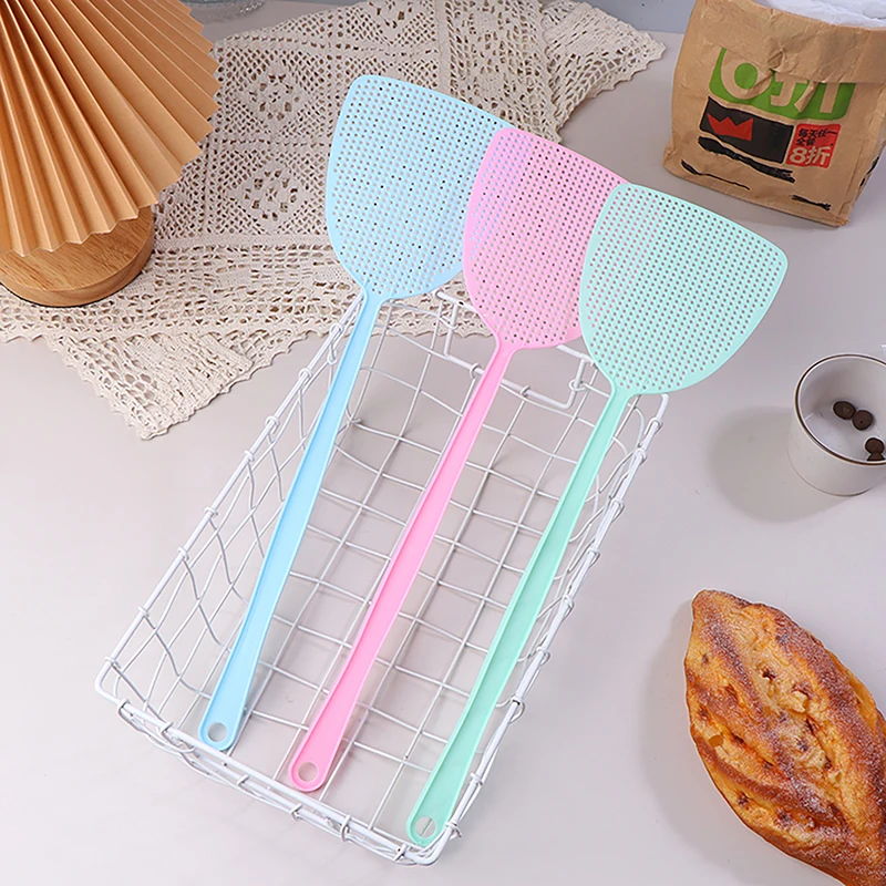 1Pc Anti-mosquito Shoot Fly Pest Control Mosquito Fly Catcher Plastic Swatter Beat Insect Flies Pat Home Kitchen Tool