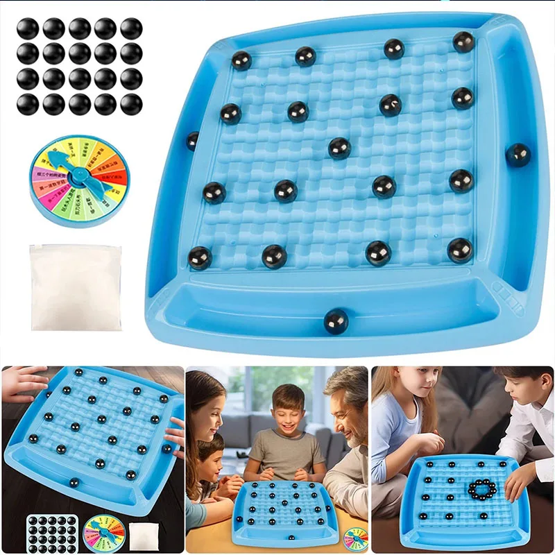 

Magnetic Battle Chess Game Magnetic Effect Induction Toys Games Parent-child Interactive Educational Toys Family Gathering