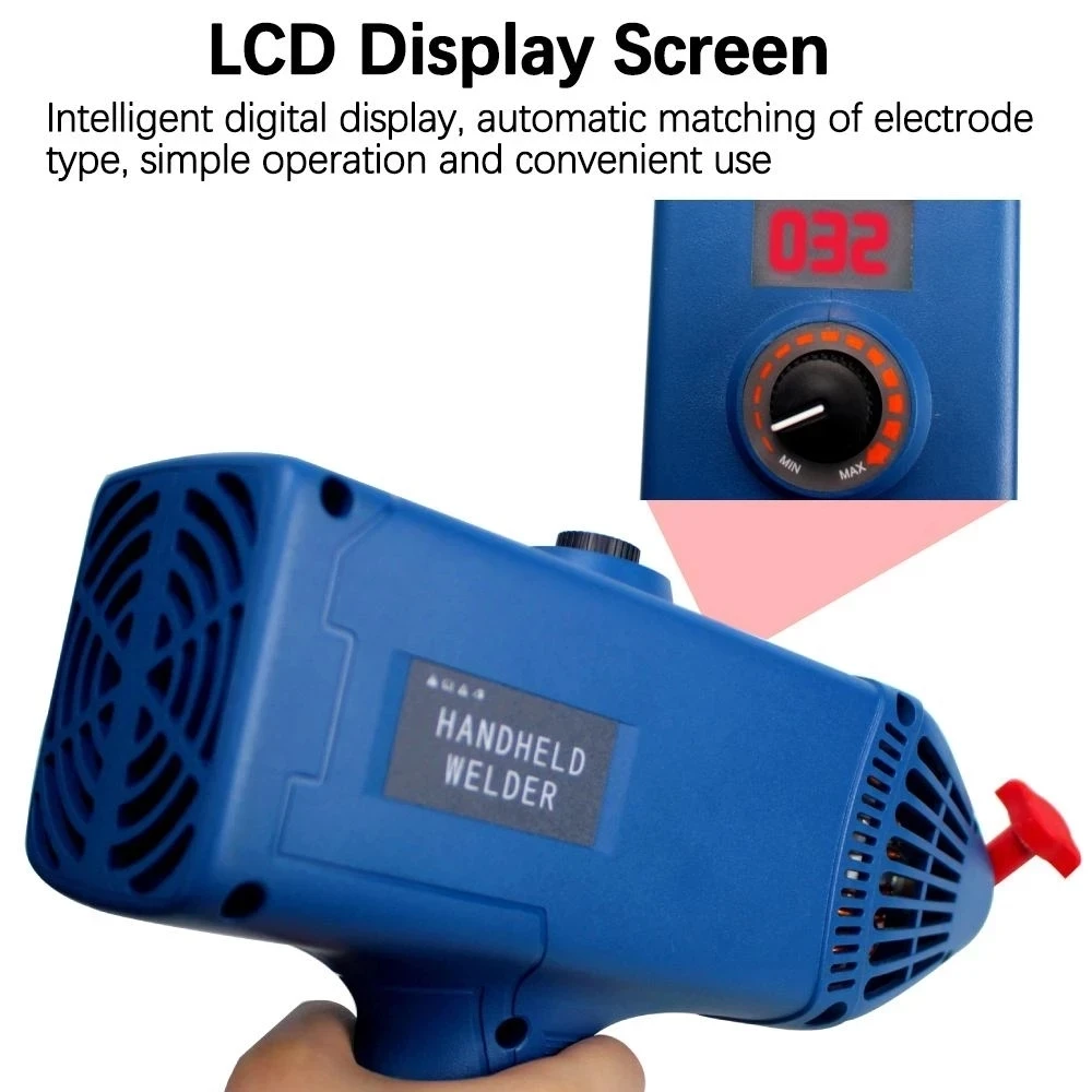 EU Plug 220V Tig Mig US Plug 110v 5000w Digital Arc Welding Machine Handheld Welder Electrical Tools Spot Welding 2~14mm Group 4