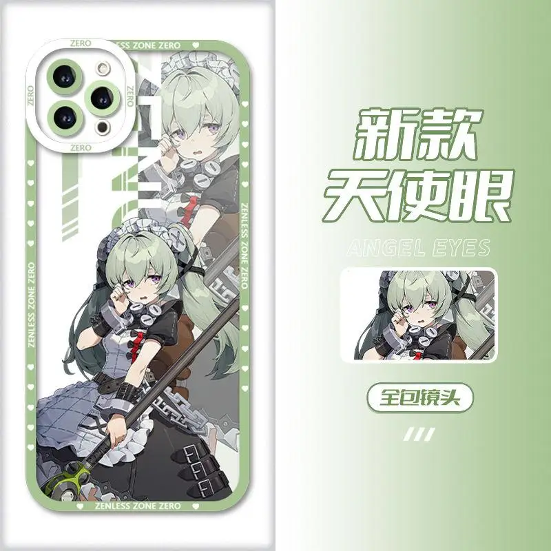 Zenless Zone Zero Clear Soft Phone Case Cover