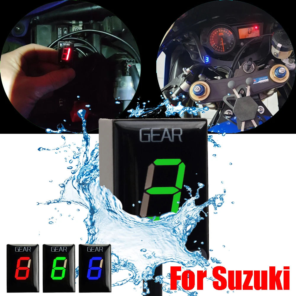 Gear Indicator Motorcycle Digital Gear Display Meter For Suzuki VStrom
