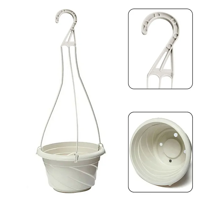 1/3/9 db Függő Virágcserép -Lánc Növény Kosár Tartó Lógó Erkély Díszítés Otthoni Iroda -Kiegészítők - Image 5