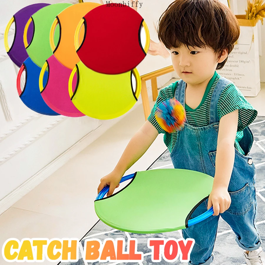 

34CM Catch Ball Toy Parent Child Easy Apply Throwing Funny Kids Toy Game Set Sports Toys for Kid Outdoor Play Toy