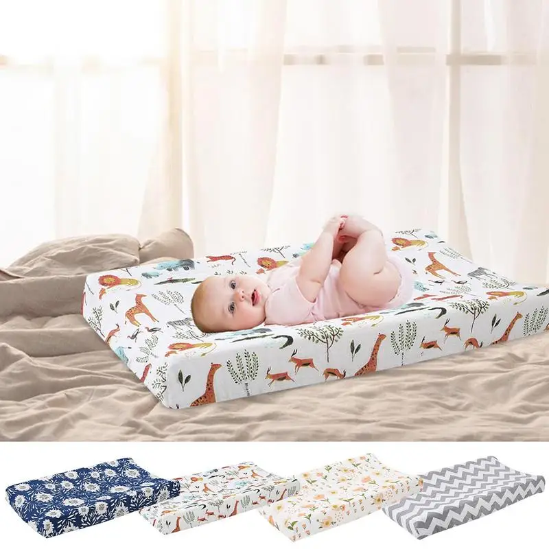 Diaper Changing Pad Soft Reusable Minky Material Breathable Diaper Pad Cover