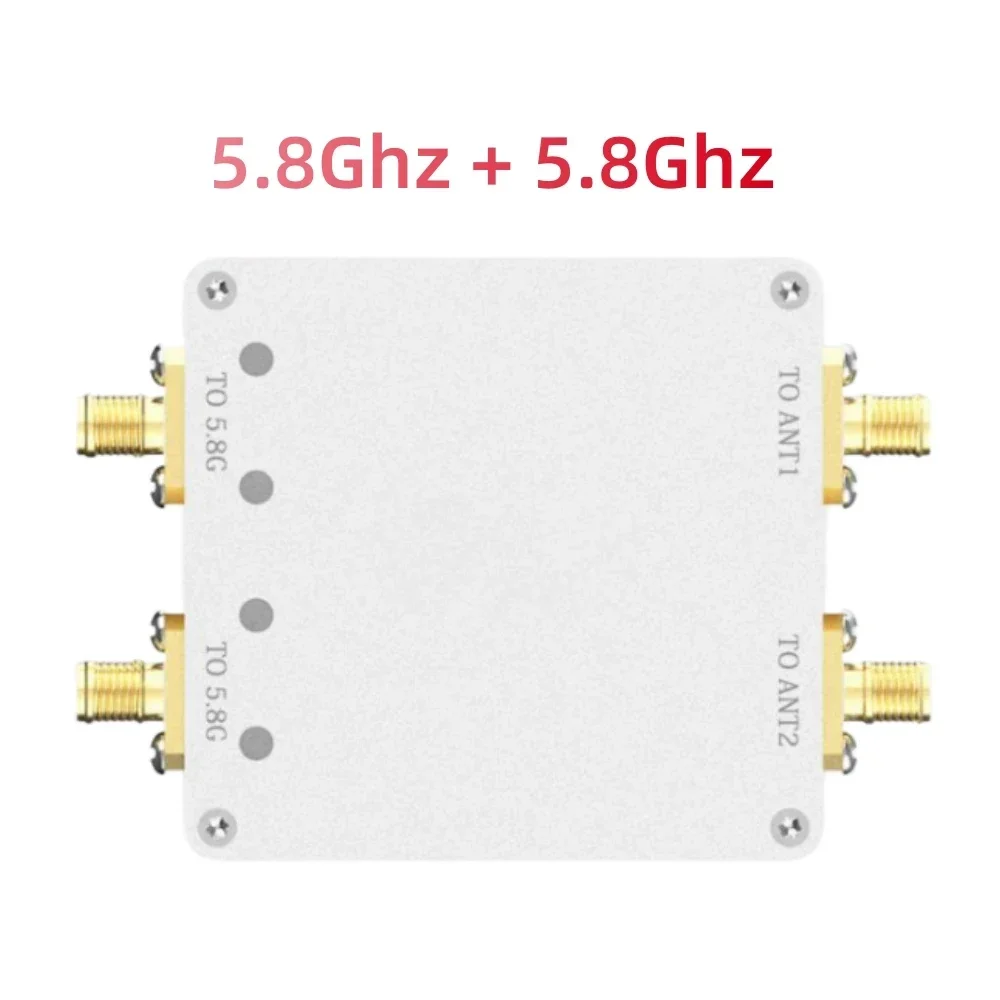 Schéma de couverture amplifiée par l'amplificateur de signal WiFi 2.4GHz 5.8GHz, zones de réception étendues