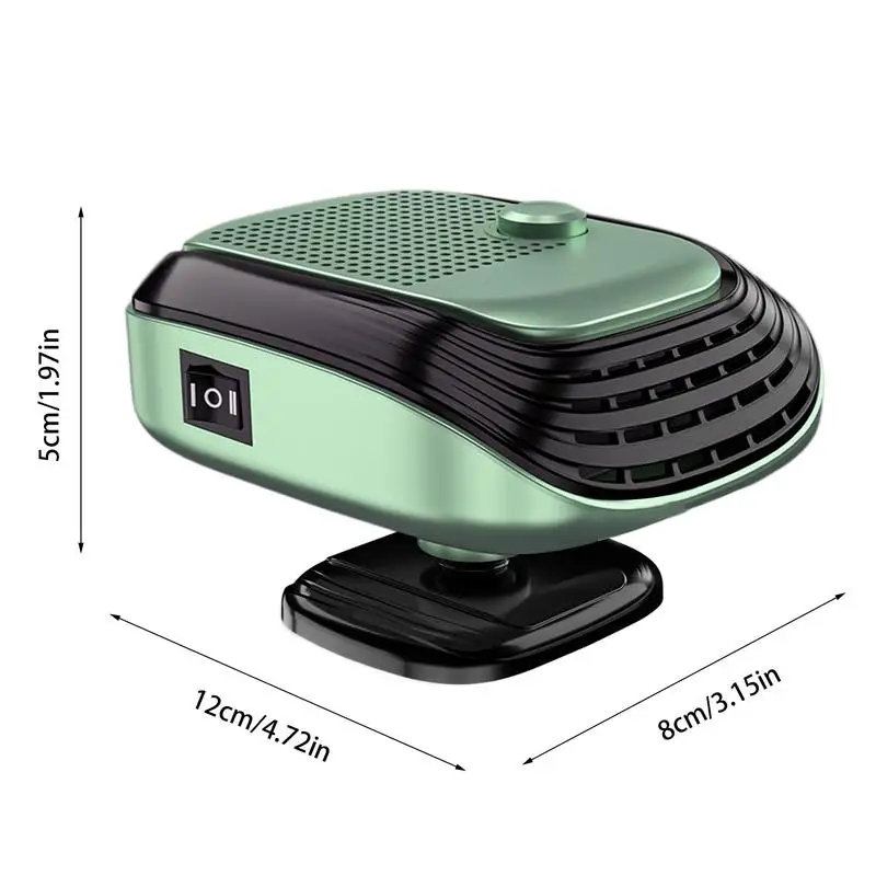 Car heater winter fast heating 12V 24V Electric heated fan Windshield defogging heating cooling For Truck RV SUV Travel Camper car fan,car heater,mini heater