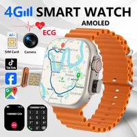 2025 New 4g Network Smart Watch GPS Google Play IP67 Waterproof Android IOS Camera SIM Card ECG Smartwatch For Men Women 1