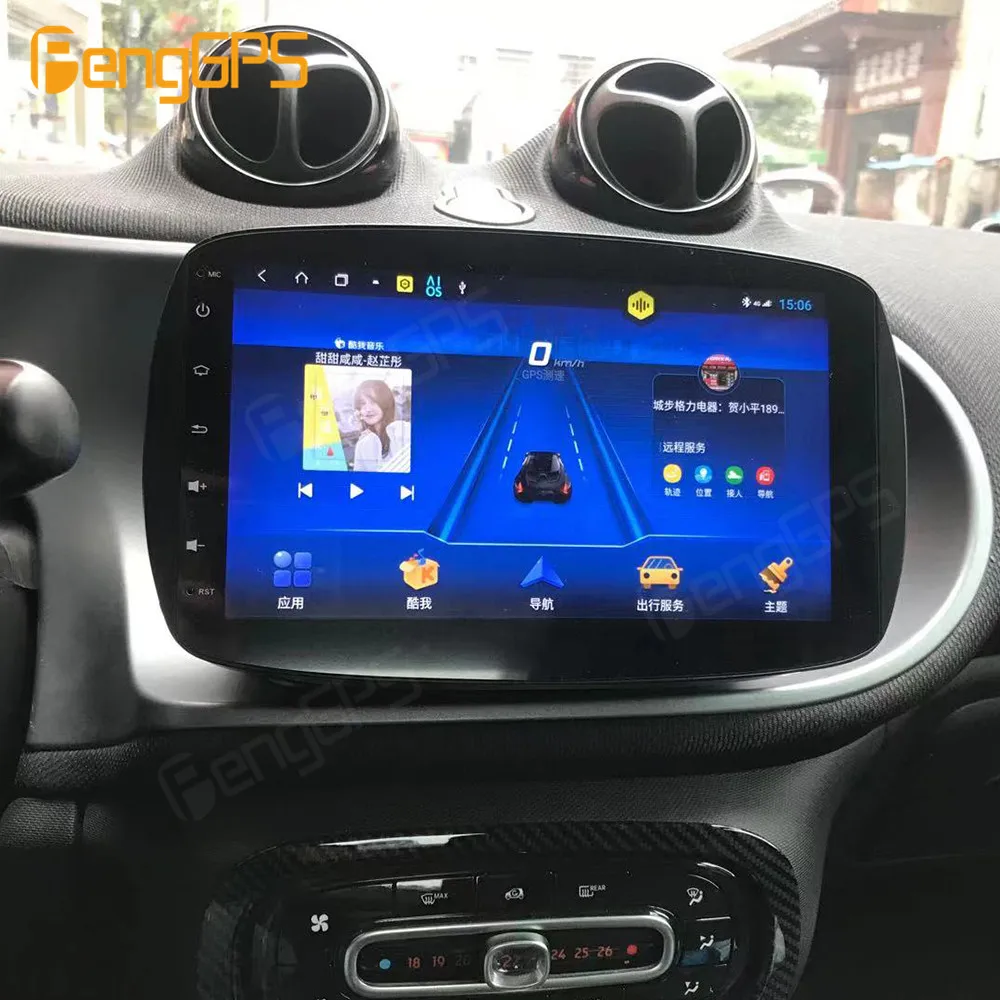 Per Mercedes Benz Smart 453 Fortwo 2014 2015 2016 -2020 Android Autoradio Schermo Tesla Ricevitore Stereo 2Din Autoradio Multimedia