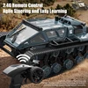 New Rc Tanks Model RC Car 2.4G Rock Crawler Remote Control Car Full-scale Armored Vehicle Military War Battle Toys for Boys 4