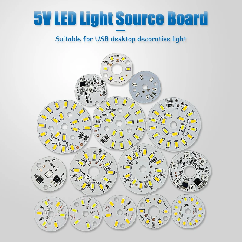 รูปสินค้า แผง LED ปรับแสงได้ 3000K-6000K 3W 5V 30+ ดวง