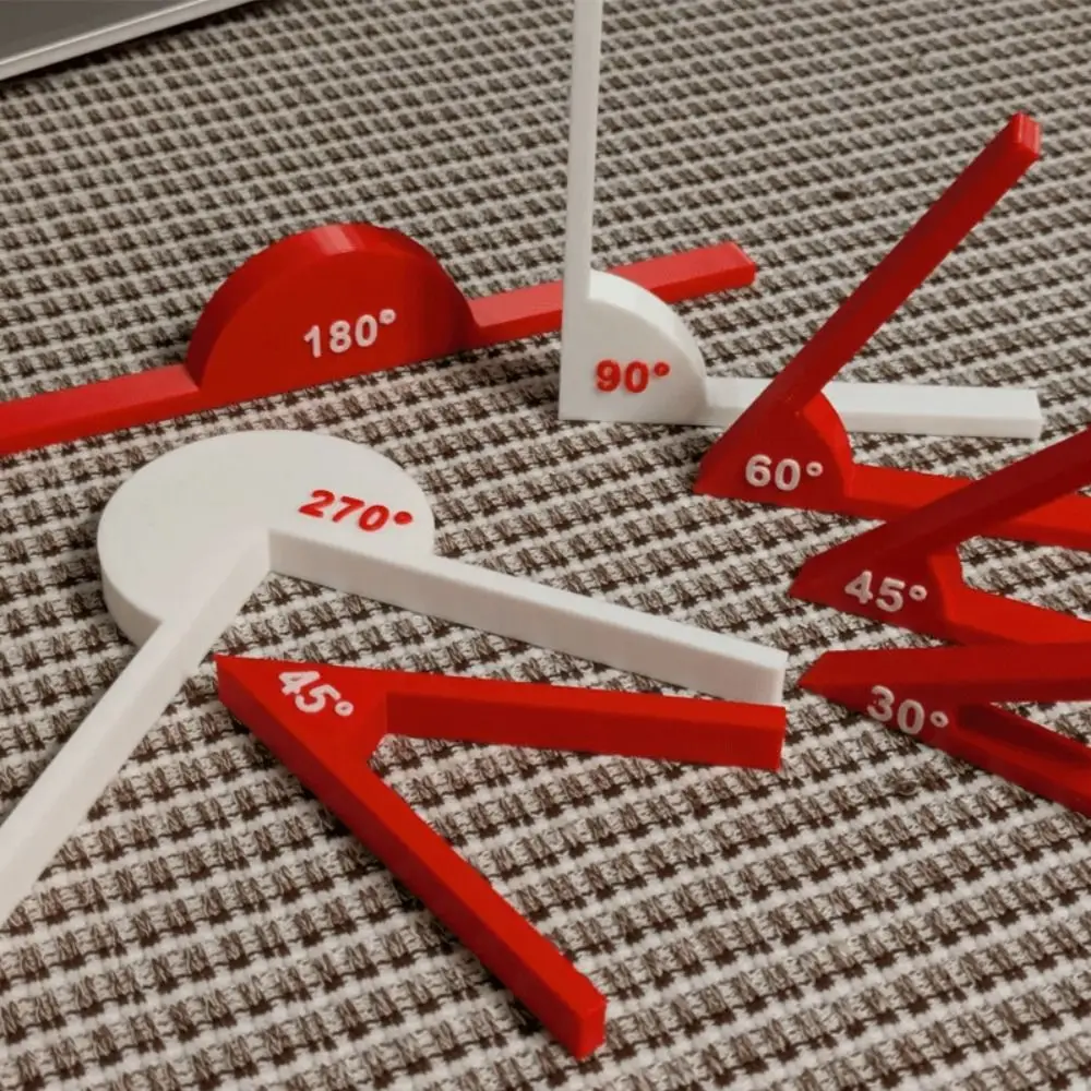 Angle Measurement Tools Teaching Tools Geometric Angle Display Instruments Angle Recognition Math Supplies - 2