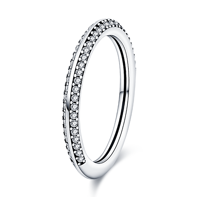 2021 Spring 100% Real Sterling Silver  Flower Lucky Rings Silver Daisy Flower Ring For Women Making Jewelry CMR095